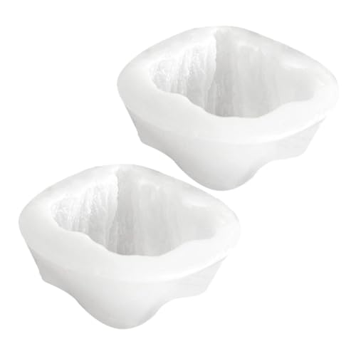 EXHUMKY 2 Stück Silikonform Teilig Wiederverwendbare Backform für DIY Kuchenverzierung Schokoladenfondant und Kerzenherstellung Lebensmittelechtes Silikon für Sicheres Backen und Basteln EXHUMKY 2 Stück Silikonform Teilig Wiederverwendbare Backform für DIY Kuchenverzierung Schokoladenfondant und Kerzenherstellung Lebensmittelechtes Silikon für Sicheres Backen und Basteln von EXHUMKY