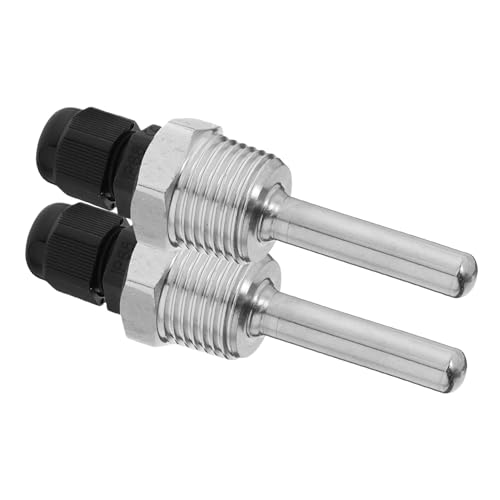 EXHUMKY 2 Stück Temperaturfühler für Wasserkocher Hochtemperaturbeständig Einfache Installation Vielseitig Einsetzbar für Thermometer und Industrielle Anwendungen von EXHUMKY