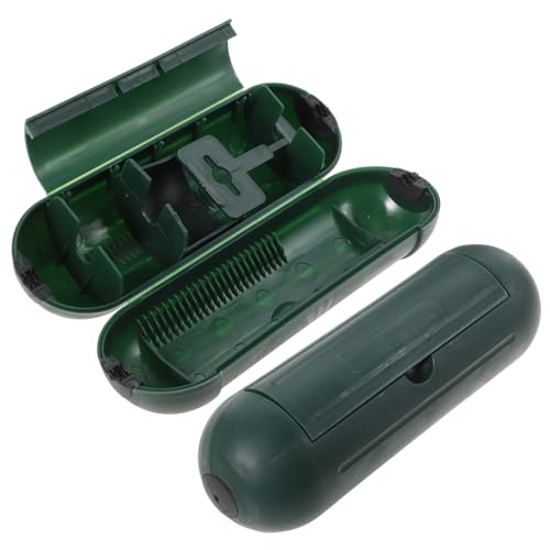 EXHUMKY 2 Stück Wasserdichte Anschlussbox für Kabel Robuste Outdoor Steckdosenbox mit Einfachem Zugang für Garten und Heimgebrauch von EXHUMKY