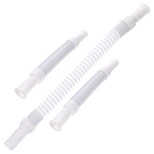EXHUMKY 3 Stück Teiliges Abwasserschlauch Leichtes PVC Rohr für Waschmaschine und Spülmaschine Erweiterungsschlauch für Waschbecken mit Universeller Kompatibilität EXHUMKY 3 Stück Teiliges Abwasserschlauch Leichtes PVC Rohr für Waschmaschine und Spülmaschine Erweiterungsschlauch für Waschbecken mit Universeller Kompatibilität von EXHUMKY