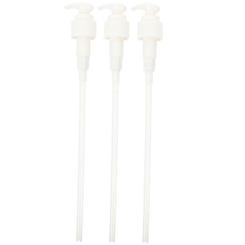 EXHUMKY 3 Stück Teiliges Druckpumpenköpfe für Seifenspender Ersatzköpfe für Lotionen Hand und Duschgelspender Kompatibel mit Flaschen EXHUMKY 3 Stück Teiliges Druckpumpenköpfe für Seifenspender Ersatzköpfe für Lotionen Hand und Duschgelspender Kompatibel mit Flaschen von EXHUMKY
