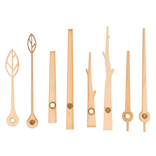 EXHUMKY 4 Sätze DIY Holz Uhrzeiger Teiliges für Wanduhr Reparatur und Ersatzteile Langlebig und Leicht für Kreative DIY Projekte EXHUMKY 4 Sätze DIY Holz Uhrzeiger Teiliges für Wanduhr Reparatur und Ersatzteile Langlebig und Leicht für Kreative DIY Projekte von EXHUMKY