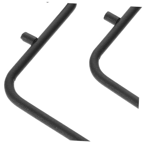 EXHUMKY 4 Stück Teiliges Metall pegboard haken Widerstandsfähiger Lackierung Vielseitige Werkzeug Übungsgerätehalterung für Wand Desktop organizer in Garage Büro und Werkstatt von EXHUMKY