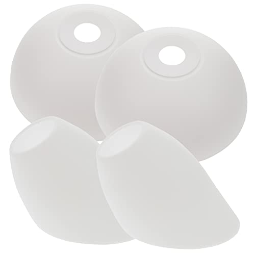 EXHUMKY 4 Stück Teiliges Set Kunststoff Lampenschirm für Stehlampe und Pendelleuchte und Pilzform Lochdurchmesser für Zuhause und Hotel Langlebig und Installieren von EXHUMKY