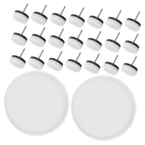 EXHUMKY 40stücke Möbelfüsse Aus Pp Stahl Und Gummi Zum Annageln Bodenschoner Gegen Kratzer Anti-rutsch-Pads Für Tische Stühle Und Schränke Passend Langlebig Und Stabil EXHUMKY 40stücke Möbelfüsse Aus Pp Stahl Und Gummi Zum Annageln Bodenschoner Gegen Kratzer Anti-rutsch-Pads Für Tische Stühle Und Schränke Passend Langlebig Und Stabil von EXHUMKY