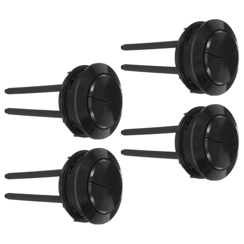 EXHUMKY 4Stücke Teiliges Toilettenspülknopf Doppelspül Taste für Wassertank Wassersparendes Design Einsetzbar Kompatibel mit Mehreren Toilettenmodellen EXHUMKY 4Stücke Teiliges Toilettenspülknopf Doppelspül Taste für Wassertank Wassersparendes Design Einsetzbar Kompatibel mit Mehreren Toilettenmodellen von EXHUMKY