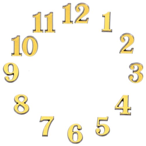EXHUMKY 5 Sätze DIY Digital Clock Ziffern Teiliges Arabisches Zahlen Kit für Wanduhr Kreative DIY Ziffern für Persönliche Projekte Installieren für Zuhause und EXHUMKY 5 Sätze DIY Digital Clock Ziffern Teiliges Arabisches Zahlen Kit für Wanduhr Kreative DIY Ziffern für Persönliche Projekte Installieren für Zuhause und von EXHUMKY
