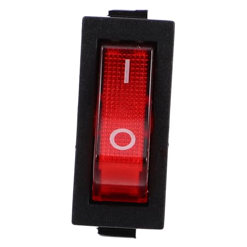 EXHUMKY 5 Stück Teiliges Wippschalter mit Kontrollleuchte für Elektroherde Hochleistung Vielseitig Einsetzbar für Elektrische Pfannen Heizgeräte und Beleuchtung Langlebig und Zuverlässig EXHUMKY 5 Stück Teiliges Wippschalter mit Kontrollleuchte für Elektroherde Hochleistung Vielseitig Einsetzbar für Elektrische Pfannen Heizgeräte und Beleuchtung Langlebig und Zuverlässig von EXHUMKY