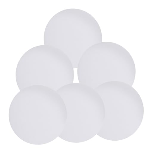 EXHUMKY 6 Stück Diffuser Lampenschirme für Deckenlampen Antiblendend Passend für Verschiedene Beleuchtungen Einfache Montage Elegantes Design für Wohnzimmer Schlafzimmer und Kinderzimmer von EXHUMKY