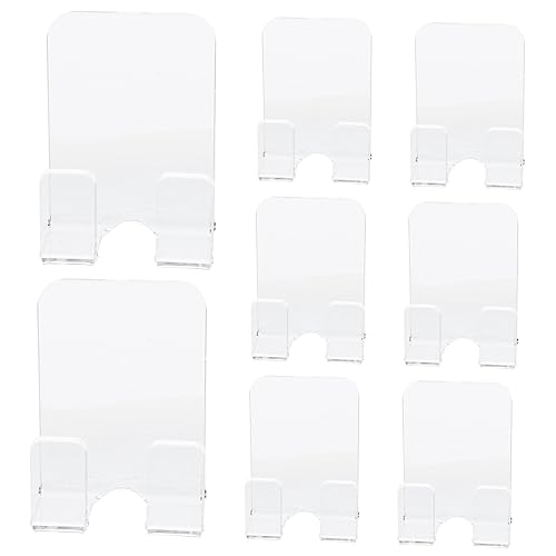 EXHUMKY 8 Stück Duschhaken Selbstklebend für Bad Küche Transparente Handtuchhalter für Duschtüren Organizer für Handtücher Rasierer für Glatte Oberflächen EXHUMKY 8 Stück Duschhaken Selbstklebend für Bad Küche Transparente Handtuchhalter für Duschtüren Organizer für Handtücher Rasierer für Glatte Oberflächen von EXHUMKY