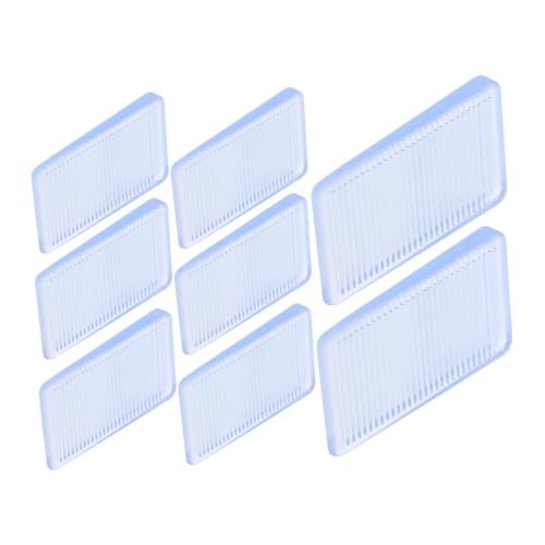 EXHUMKY 8 Stück Möbelkeile Multifunktionale Nivellierunterlagen für Tische und Stühle rutschfest und Stabil Geeignet für Unebene Böden 8Stücke EXHUMKY 8 Stück Möbelkeile Multifunktionale Nivellierunterlagen für Tische und Stühle rutschfest und Stabil Geeignet für Unebene Böden 8Stücke von EXHUMKY