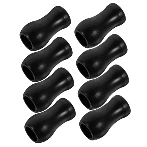 EXHUMKY 8 Stück Teiliges Blindenschnur Zugknöpfe Robuste PVC Kappen für Jalousien Installieren für Fensterdekorationen und Diy Projekte von EXHUMKY