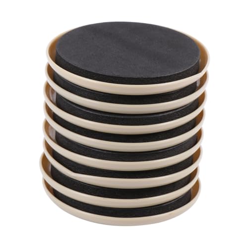 EXHUMKY 8 Stück Teiliges Langlebige Möbelgleitpads für Schwere Stühle und Schränke Geräuschreduzierend Kratzschützend Einfaches Gleiten Hartböden und Teppichen EXHUMKY 8 Stück Teiliges Langlebige Möbelgleitpads für Schwere Stühle und Schränke Geräuschreduzierend Kratzschützend Einfaches Gleiten Hartböden und Teppichen von EXHUMKY