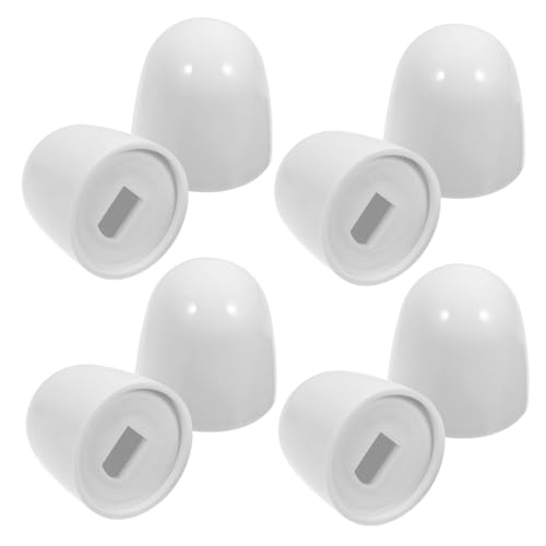 EXHUMKY 8 Stück Teiliges Wc sitz Schraubenabdeckungen aus Robustem Abs Toilettenschraubenkappen Einfache Montage Praktische Schutzkappen für Toilettenbefestigung Langlebig und Formstabil EXHUMKY 8 Stück Teiliges Wc sitz Schraubenabdeckungen aus Robustem Abs Toilettenschraubenkappen Einfache Montage Praktische Schutzkappen für Toilettenbefestigung Langlebig und Formstabil von EXHUMKY
