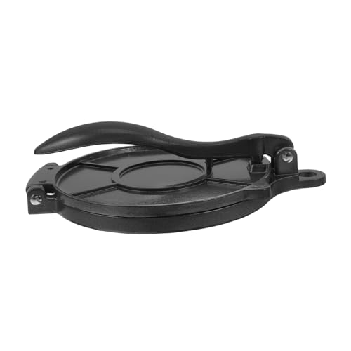 EXHUMKY Aluminium Tortilla Press Robuste Teigpresse für Tortillas und Fladenbrot Durchmesser für Zubereitung von Quesadillas und Burritos Leicht zu Reinigen und Langlebig von EXHUMKY