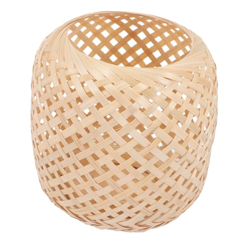 EXHUMKY Bamboo Lampenschirm Handgewebter Pendelleuchten Bezug für Warme im Wohnzimmer Schlafzimmer und Büro Leicht Kompakt Installieren Dekorative Lampe Naturfasern EXHUMKY Bamboo Lampenschirm Handgewebter Pendelleuchten Bezug für Warme im Wohnzimmer Schlafzimmer und Büro Leicht Kompakt Installieren Dekorative Lampe Naturfasern von EXHUMKY
