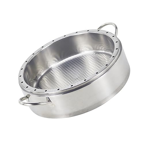 EXHUMKY Dampfgarer Multifunktionales Küchensieb für Gleichmäßiges Spülmaschinenfestes Leichtes Design für Gemüse Eier und Meeresfrüchte Küchenwerkzeug aus von EXHUMKY