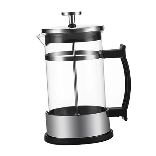 EXHUMKY Doppelwandige Kaffeekanne Hitzebeständige mit Teesieb für Kaffeeliebhaber und Teegenießer Langlebig und Leicht zu Reinigen Zuhause EXHUMKY Doppelwandige Kaffeekanne Hitzebeständige mit Teesieb für Kaffeeliebhaber und Teegenießer Langlebig und Leicht zu Reinigen Zuhause von EXHUMKY