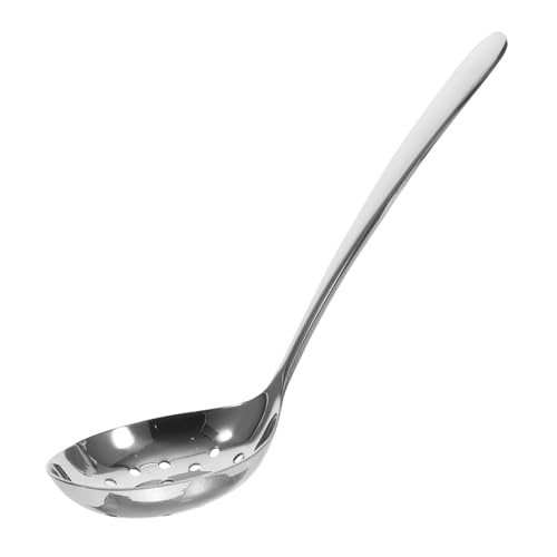 EXHUMKY Edelstahl Servierlöffel Hot Pot Suppenkelle Multifunktional Große Suppenlöffel Ergonomisch Rutschfest Für Haushalt Buffet Restaurant EXHUMKY Edelstahl Servierlöffel Hot Pot Suppenkelle Multifunktional Große Suppenlöffel Ergonomisch Rutschfest Für Haushalt Buffet Restaurant von EXHUMKY