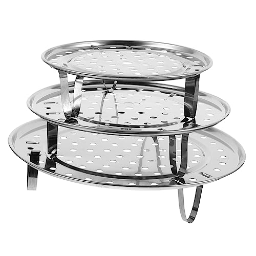 EXHUMKY Einstellbares Dampfgarer Rack aus Teiliges für Gleichmäßiges Dämpfen von Gemüse und Teigwaren Langlebig und Leicht zu Reinigen EXHUMKY Einstellbares Dampfgarer Rack aus Teiliges für Gleichmäßiges Dämpfen von Gemüse und Teigwaren Langlebig und Leicht zu Reinigen von EXHUMKY