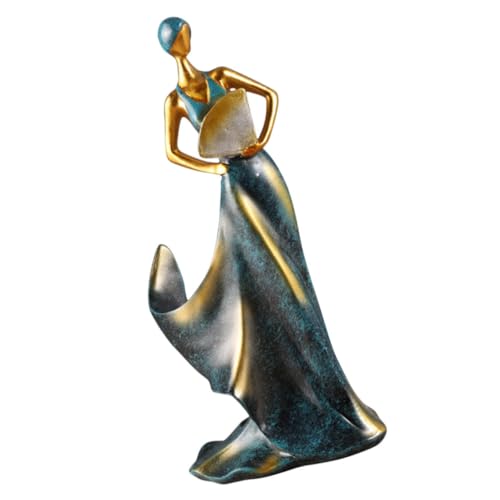 EXHUMKY Eleganter Weinflaschenhalter Damenform aus Resin Stilvolle Rotwein Display Ständer für Tischdekoration als Hochzeitsgeschenk für Polterabend von EXHUMKY