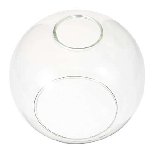 EXHUMKY Ersatz Kugel Lampenschirm Transparente Abdeckung für Hängelampe und Deckenleuchte Dekorativer Lampenschirm mit Einfachem Design und Exquisites Aussehen von EXHUMKY