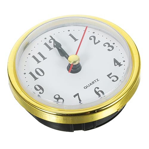 EXHUMKY Ersatz Uhreinsatz Miniatur Uhrwerk Quarz Uhr Satz für Selbstgemacht Bastelprojekte Präzise Ziffernblattbewegung Langlebig und Robust Kompakte Größe für Kleine Uhren von EXHUMKY