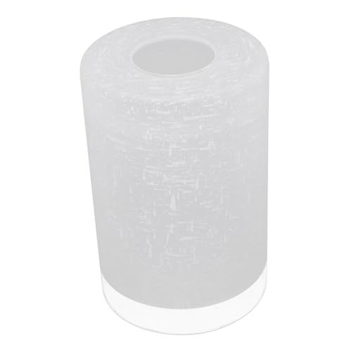 EXHUMKY Ersatzglas für Lampenschirme Moderner Zylinder Lampenschirm Hochwertigem Geeignet für Wandleuchten Pendelleuchten Tischlampen und Verpackung von EXHUMKY