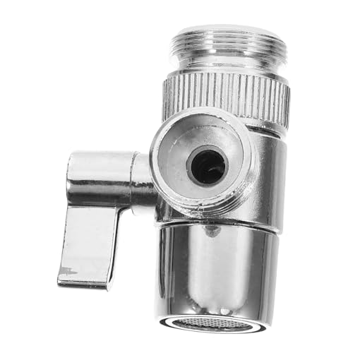 EXHUMKY Faucet Adapter Out Waschmaschinen Schlauchadapter Umlenkventil Massivem Vielseitig für Spülen und Wassergeräte Kompatibel mit Verschiedenen Wasseranschlüssen EXHUMKY Faucet Adapter Out Waschmaschinen Schlauchadapter Umlenkventil Massivem Vielseitig für Spülen und Wassergeräte Kompatibel mit Verschiedenen Wasseranschlüssen von EXHUMKY