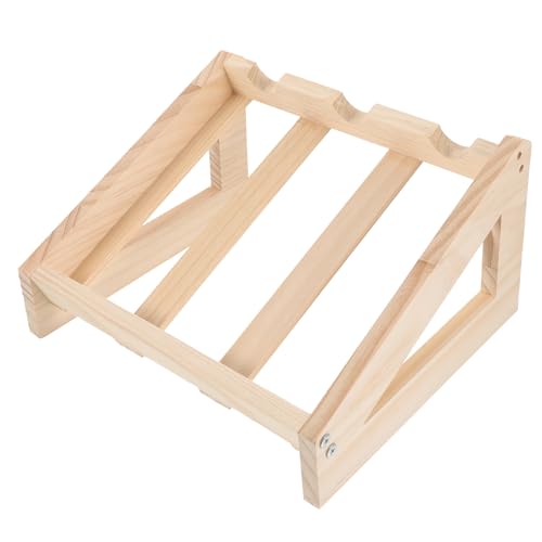 EXHUMKY Freistehender Weinflaschenhalter aus Holz Platzsparendes Design für Flaschen zur Dekoration und Aufbewahrung von Rot und Weißwein Robuste und Pflegeleichte Weinregal für Zuhause EXHUMKY Freistehender Weinflaschenhalter aus Holz Platzsparendes Design für Flaschen zur Dekoration und Aufbewahrung von Rot und Weißwein Robuste und Pflegeleichte Weinregal für Zuhause von EXHUMKY