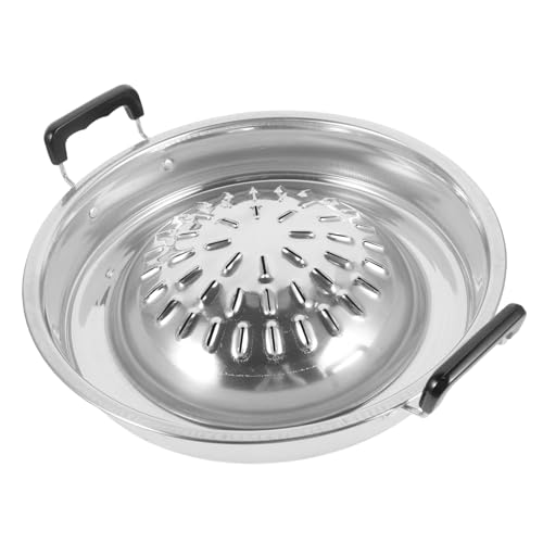 EXHUMKY Bbq Grillpfanne aus Aluminium Multifunktionale Grillzubehör für Outdoor Einsätze Hitzebeständig und Langlebig Grillplatte für und Familienfeiern EXHUMKY Bbq Grillpfanne aus Aluminium Multifunktionale Grillzubehör für Outdoor Einsätze Hitzebeständig und Langlebig Grillplatte für und Familienfeiern von EXHUMKY