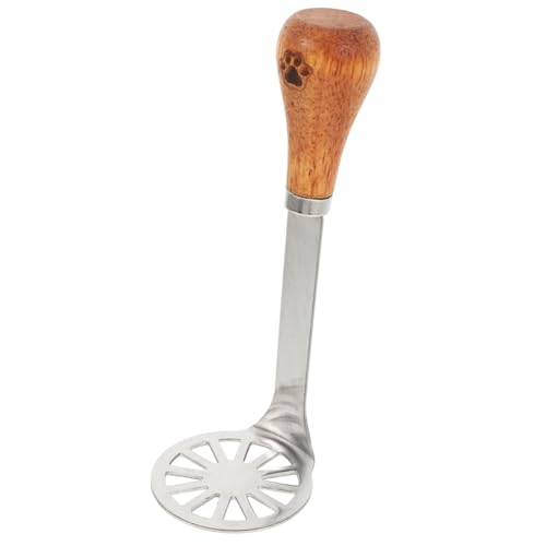 EXHUMKY Kartoffelstampfer mit Holzgriff Multifuntionaler Küchenstampfer für Kartoffeln Avocados und Babynahrung Langlebig Leicht zu Reinigen Komfortablem Griff für Müheloses Pürieren EXHUMKY Kartoffelstampfer mit Holzgriff Multifuntionaler Küchenstampfer für Kartoffeln Avocados und Babynahrung Langlebig Leicht zu Reinigen Komfortablem Griff für Müheloses Pürieren von EXHUMKY