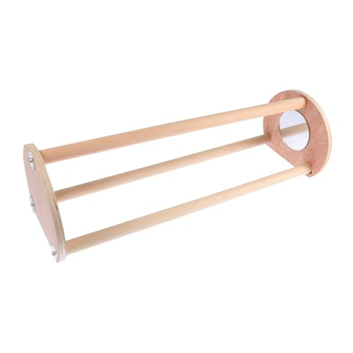 EXHUMKY Holz Papageien Barsch Stand Vogel Sitzstange Naturholz Kauspielzeug für Papagei Wellensittich Nymphensittich Hühner Vogeltraining Zubehör Sicher und Einfach zu Montieren EXHUMKY Holz Papageien Barsch Stand Vogel Sitzstange Naturholz Kauspielzeug für Papagei Wellensittich Nymphensittich Hühner Vogeltraining Zubehör Sicher und Einfach zu Montieren von EXHUMKY