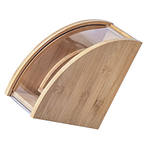 EXHUMKY Kaffeefilter Halter aus Holz Stabiler Filterpapierständer für Ordentliche Aufbewahrung für Küche und Zuhause mit Feiner Verarbeitung und Langlebigem Design EXHUMKY Kaffeefilter Halter aus Holz Stabiler Filterpapierständer für Ordentliche Aufbewahrung für Küche und Zuhause mit Feiner Verarbeitung und Langlebigem Design von EXHUMKY