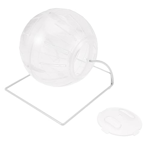 EXHUMKY Multifunktionaler Hamster Laufball mit Ständer Transparentes für Kleine Haustiere Fördert Bewegung und Interaktion für Nager und Mäuse EXHUMKY Multifunktionaler Hamster Laufball mit Ständer Transparentes für Kleine Haustiere Fördert Bewegung und Interaktion für Nager und Mäuse von EXHUMKY