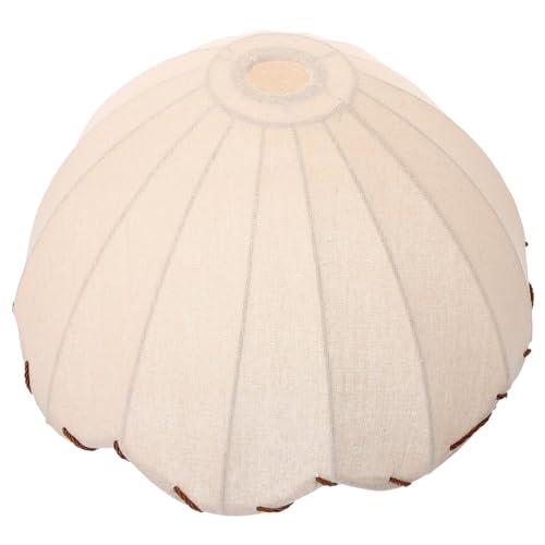 EXHUMKY Retro Lampenschirm Groß Domförmiger Lampenbezug Moderner Lampenschirm für Hotel und Landhausstil Vintage Lampenabdeckung für Wohnräume Installieren Ästhetisch Ansprechend von EXHUMKY