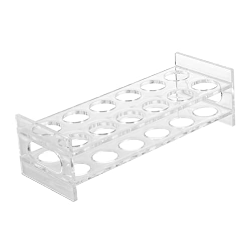 EXHUMKY Runder Schnapsglas Halter für Bar und Veranstaltungen Reihen mit Löchern Tragbar und Leicht für Partys Hochzeiten und Besondere Anlässe von EXHUMKY