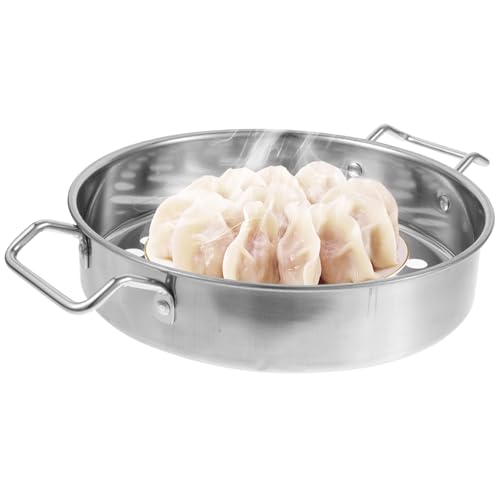 EXHUMKY Sieb mit Großem Loch Lebensmittelsieb für Reis und Garnelen Handgehaltenes Küchensieb zum Schöpfen von Eintöpfen Gemüse und Obst Spülmaschinenfest Langlebig von EXHUMKY