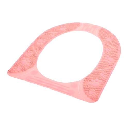 EXHUMKY Silikon Toilettensitzauflage Weiche Thermoisolierte Wc Sitzauflage Abnehmbar Leicht Zu Reinigen Umweltfreundlich Rosa EXHUMKY Silikon Toilettensitzauflage Weiche Thermoisolierte Wc Sitzauflage Abnehmbar Leicht Zu Reinigen Umweltfreundlich Rosa von EXHUMKY