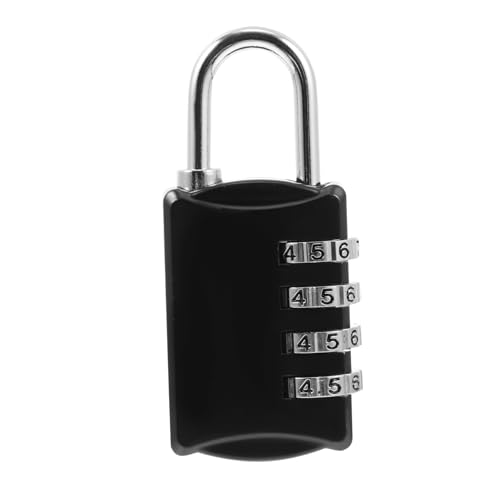 EXHUMKY Stelliges Zahlenschloss Vorhängeschloss aus Zinklegierung Einstellbares Kombinationsschloss für Schließfächer Schule Fitnessstudio Tragbares Sicherheitsschloss Leicht zu Bedienen EXHUMKY Stelliges Zahlenschloss Vorhängeschloss aus Zinklegierung Einstellbares Kombinationsschloss für Schließfächer Schule Fitnessstudio Tragbares Sicherheitsschloss Leicht zu Bedienen von EXHUMKY
