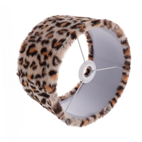 EXHUMKY Tiermuster Lampenschirm für Fassung Langlebig und Vielseitig Einsetzbar für Tischlampe Nachttischlampe Elegante Innendekoration von EXHUMKY