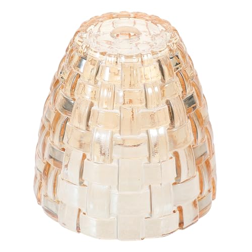 EXHUMKY Tischlampe Lampenschirm Eleganter Aroma Lampenhalter für Teelichter für Wohnzimmer Schlafzimmer Küche Büro und Installieren Design von EXHUMKY