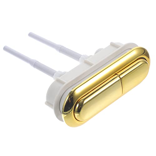 EXHUMKY Toiletten Spülknopf Dual Flush Kunststoff Drücker für Wassertank Einfache Installation Langlebig Geeignet für Standard Wc Reparaturzubehör Badezimmer Zufällige Zufällige Farbe EXHUMKY Toiletten Spülknopf Dual Flush Kunststoff Drücker für Wassertank Einfache Installation Langlebig Geeignet für Standard Wc Reparaturzubehör Badezimmer Zufällige Zufällige Farbe von EXHUMKY