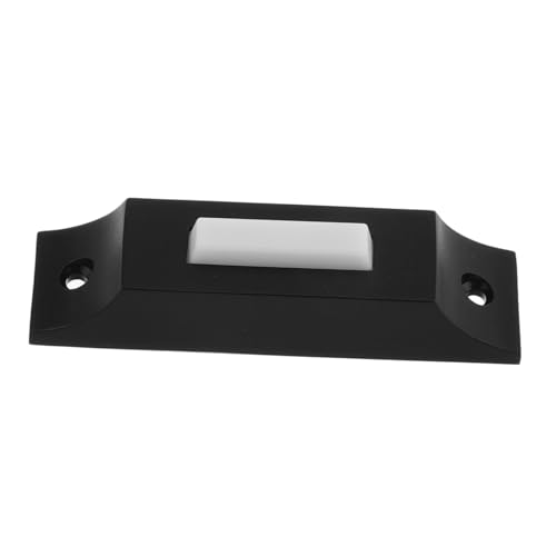 EXHUMKY Türklingelknopf Schwarz Wandmontierte Türklingel mit Modernem Design Installieren Langlebigem Kunststoff Kompatibel mit Verschiedenen Türklingelsystemen EXHUMKY Türklingelknopf Schwarz Wandmontierte Türklingel mit Modernem Design Installieren Langlebigem Kunststoff Kompatibel mit Verschiedenen Türklingelsystemen von EXHUMKY