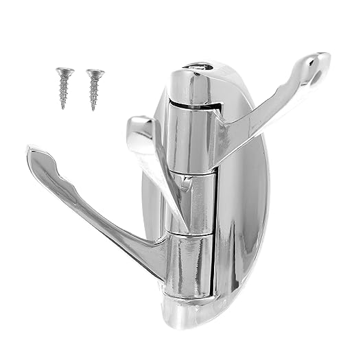 EXHUMKY Wandmontierter Haken für Kleidung und Hüte Multifunktionaler Metallhaken für Badezimmer Küche und Flur Robuster und Langlebiger Handtuchhaken für Wohnräume von EXHUMKY