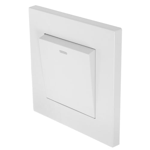 EXHUMKY Wandschalterfeld Doppelwechselschalter für Zuhause Unterputz Lichtschalter Flexible Installation für Verschiedene Wandmaterialien Einfache Bedienung von EXHUMKY