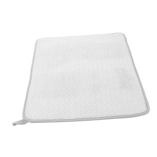 EXHUMKY Wasserabsorbierende Abtropfmatte für Geschirr Hitzebeständige Küchenunterlage zum Trocknen von Töpfen Pfannen Glaswaren und Obst Rutschfest und Einfach zu Lagern Schützt Ihre EXHUMKY Wasserabsorbierende Abtropfmatte für Geschirr Hitzebeständige Küchenunterlage zum Trocknen von Töpfen Pfannen Glaswaren und Obst Rutschfest und Einfach zu Lagern Schützt Ihre von EXHUMKY