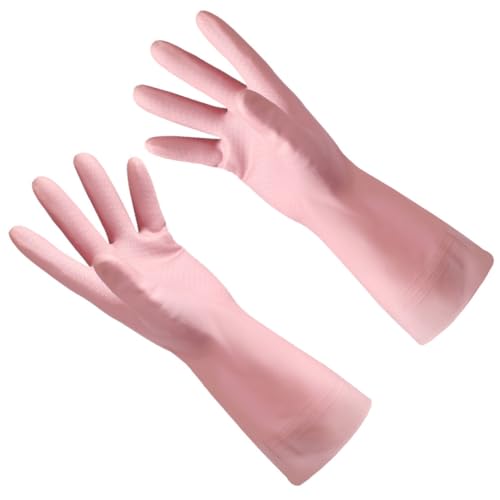 EXHUMKY Wasserdichte Haushaltshandschuhe aus Leichtem Langlebigem Material Wiederverwendbare Spülhandschuhe für Küche Reinigung Gartenarbeit Vielseitig Einsetzbar EXHUMKY Wasserdichte Haushaltshandschuhe aus Leichtem Langlebigem Material Wiederverwendbare Spülhandschuhe für Küche Reinigung Gartenarbeit Vielseitig Einsetzbar von EXHUMKY