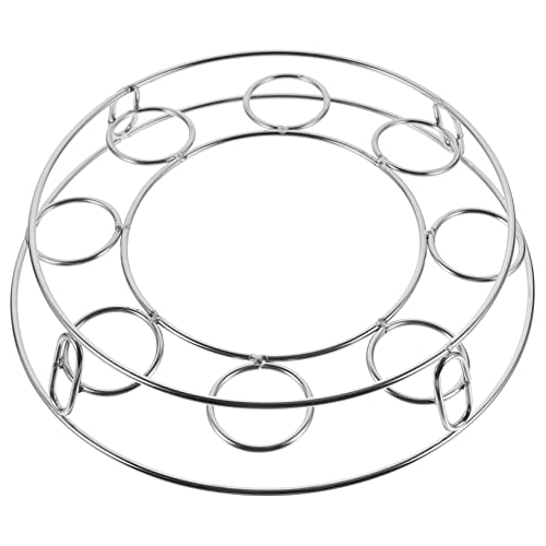 EXHUMKY Wok Halter aus Multifunktionales Dampfgarer Rack für Küche Hitzebeständig Geeignet für Verschiedene Topfgrößen Platzsparend und Belüftet EXHUMKY Wok Halter aus Multifunktionales Dampfgarer Rack für Küche Hitzebeständig Geeignet für Verschiedene Topfgrößen Platzsparend und Belüftet von EXHUMKY