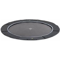 EXIT Dynamic ebenerdiges sports Trampolin ø366cm - schwarz von EXIT TOYS